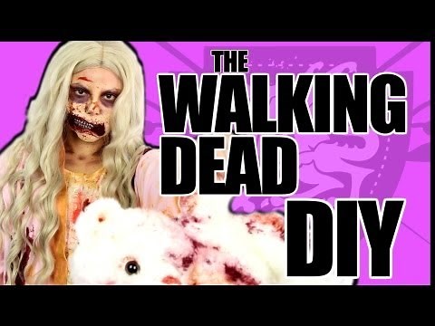 Walking Dead Zombie Girl Costume Tutorial