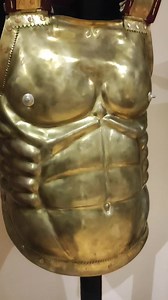 12K views · 228 reactions | "Steroid" muscle cuirass! Lavinium, Tomb of the warrior.Rome,Italy.A very unique cuirass, piece of art. #cuirass #armor #handmade #niples #sixpacks #fat3% # | HellenicArmors | Facebook