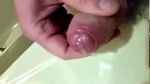 Grunting male orgasm