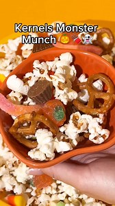 Warning: Kernels Monster Munch disappears faster than your Halloween candy stash. 🕷️ . . . . . #kernels #kernelspopcorn #halloween #popcorn #snacks #pawpatrol #spookyseason | Kernels Popcorn