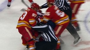 Kassian attacks Tkachuk for another Oilers, Flames brawl