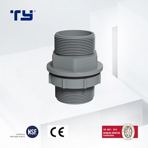 [Hot Item] ASTM Sch80 CPVC PVC Plastic Pn16 High Pressure Pipe Fitting Tank Connector