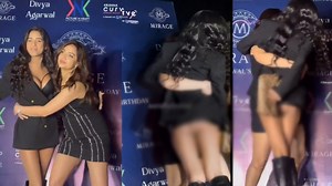 Poonam Pandey Video Viral:  Actress’ Oops Moment at Divya Agarwal's Birthday Party Shocks Fans