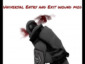 Universal Entry and Exit wound mod (Garry's mod)