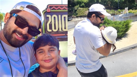 Allu Arjun and family enjoy visit to Universal Studios in US, actor shares pics
