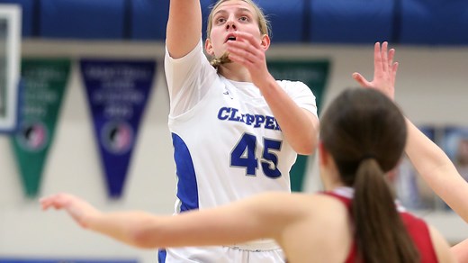 Ava Locklear on Clear Creek Amana girls basketball win over Solon