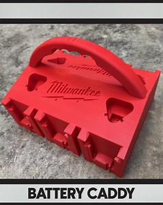 Milwaukee Battery Holder Caddy – M18 & M12 Portable Organizer - Etsy Canada