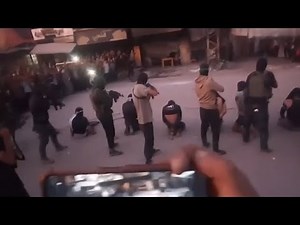 ‘Disgusting’: Hamas gunmen carry out public executions