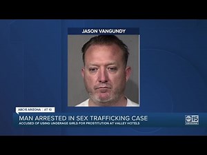 Mesa police arrest man for allegedly trafficking teen girls