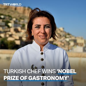 13K views · 667 reactions | Meet Ebru Baybara Demir, the first female Turkish chef to make history by winning the prestigious Basque Culinary World Prize, often dubbed the "Nobel Prize of gastronomy." | TRT World | Facebook