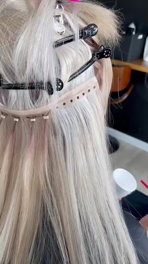 1.6K views | Xo invisible weft #xohairextensions #invisibleweft #holeweft #holeextensionesivede #hair | Hair Retailer/Wholesaler | Facebook