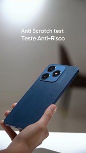 Experience the durability of realme C63! Watch our Anti-Scratch Test in action! #realmeC63 | realme
