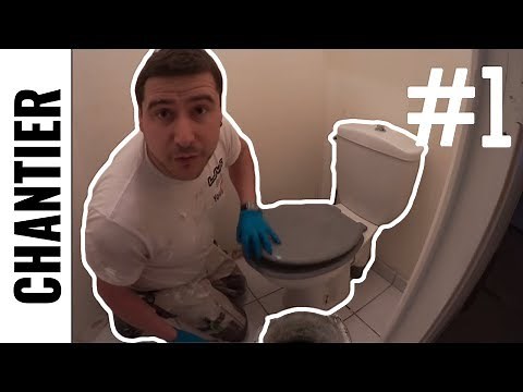 Remplacer un WC standard par un Suspendu - Partie 1 - Tuto plomberie - LJVS