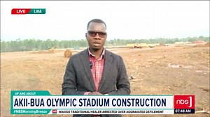VIDEO: The construction of the Akii-Bua Olympic Stadium in Lira City has advanced to ground leveling, with heavy machinery preparing the site for the next construction phases. @OtwiiI #NBSMorningBreeze #NBSUpdates | NBS Television