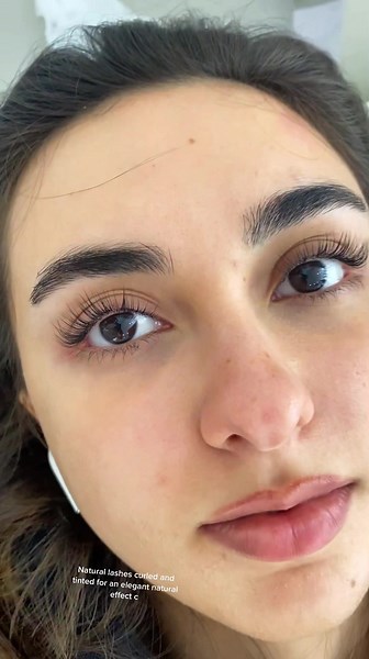 Elegant Natural Effect Lash Lift and Tint in London