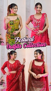 Festival Outfits Collection 😍 | Khushi Choudhary