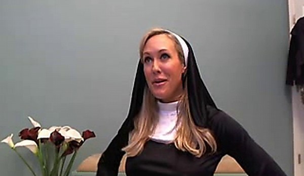 brandi love nun outfit webcam show from 03/24/2013