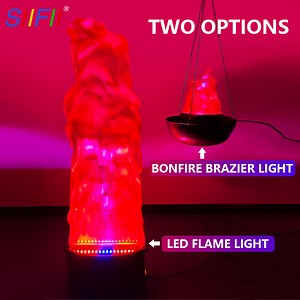 [Hot Item] 36 LED Flame Fire Light Machine Stage Atmosphere Effect Fake Fire Flame Machine
