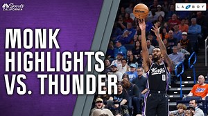 2.7K views · 15 reactions | Malik Monk highlights: Watch Kings star score 19 points vs. Thunder | NBC Sports Bay Area / California | Facebook