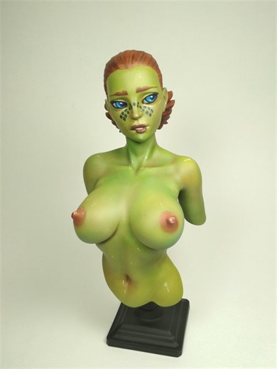 Baris From Star Loves, Bust Figure \ Made to Order Custom Hand Painted Sculpture - Etsy