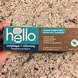 hello Antiplaque and Whitening Fluoride Free Toothpaste, Whitening Toothpaste with Coconut Oil and Tea Tree Oil, Helps Whiten Teeth, Natural Peppermint, 4.7 Oz Tube (Pack of 2)