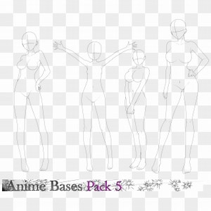 View 20 Female Poses Cute Drawings Anime Body Base
