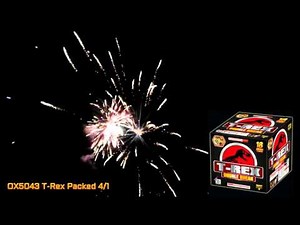 OX5043 T-Rex! MadOx 500g Fireworks Cake