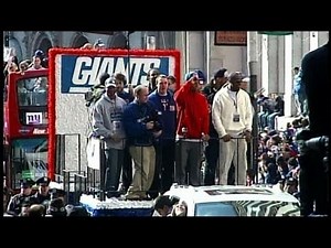 Super Bowl champs Giants parade in New York