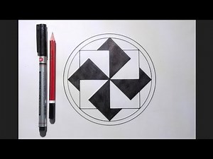 How to Draw - Geometrical Chart || Geometric patterns || Geometric Pattern || Geometric Drawing