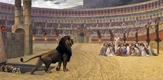 Mythbusting Ancient Rome – throwing Christians to the lions