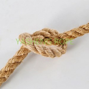 [Hot Item] 22mm Twisted Natural Color High Strength Fiber Manila Hemp Rope for Marine and Mooring Sisal Rope