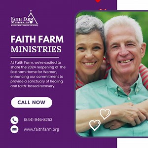 At Faith Farm, we're excited to share the 2024 reopening of The Eastham Home for Women, enhancing our commitment to provide a sanctuary of healing and faith-based recovery. #Women #Eastham #FaithFarm #FaithBasedRecovery #Christ | Faith Farm Ministries | Facebook