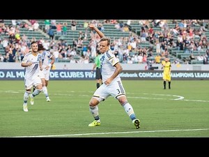 GOAL: Mika Vayrynen smashes a volley home