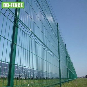 [Hot Item] 3D Curvy Prison Airport Security Fencing Garden Fence Welded Wire Mesh Fence 3D Bending Fencing Netting