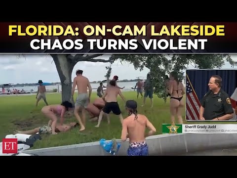 ‘Get your bond money ready!': On-cam wild lake brawl draws Florida Sheriff’s fury; 8 arrested