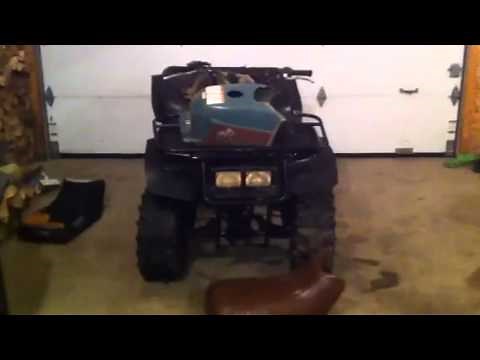 250 Timberwolf motor swap Pt.1