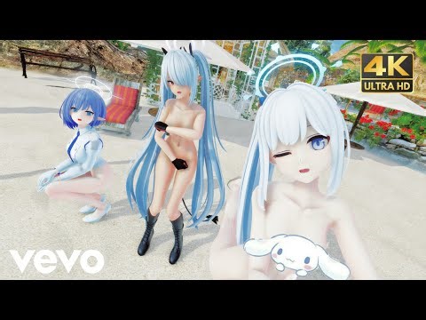 【MMD】ダンスロボットダンス | Miyako, Oki Aoi, Iori【4k/60fps】【E:130】