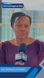 Dr. Sharon Dowell, an academic researcher, clinician, and mentor, shared her perspective at #ACR24. She spoke about the impact of social determinants of health, building connections with patients, and her approach to care. Thank you, Dr. Dowell, for contributing to these important conversations. #Rheumatology #ACR24 #PatientCare | CreakyJoints | Facebook