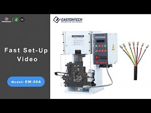 EW-50A Wire Stripping and Crimping Machine
