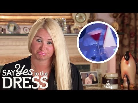 Disaster! Bride Spills Drink on Dress Seconds Before Her Wedding | Say Yes To The Dress: The Big Day