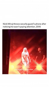 7.2K views · 102 reactions | Nicki Minaj throw the security guard phone away for not paying her attention ❤️ | Know your celebrities | Facebook