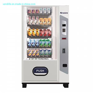 [Hot Item] Outdoor Mobile Self-Service Automatic Touch Screen Drink Snack Snack Vending Machine for Sale