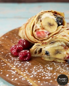 Pancake Burrito! 🥞🌯 | Planet Food