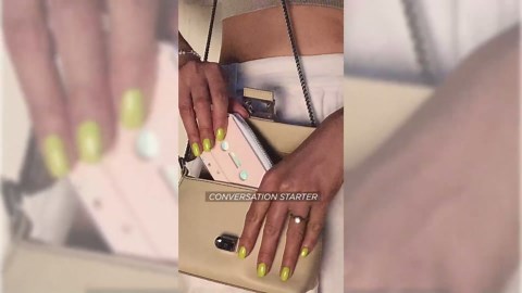 Fydelity Cassette Tape Wallet | 80s Retro Fun Wallet for Women | Compact Credit Card Holder, Novelty Wallet, Kawaii Wallet | Rainbow