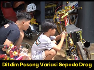 138K views · 1.2K reactions | Ditdim Pasang Variasi Sepeda Drag #ditdim #drag #dragbike | Ditdim toys | Facebook
