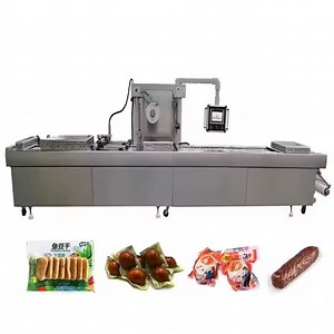 [Hot Item] Fresh Pizza Vacuum Gas Flush Packing Machine, Map Thermoforming Machine