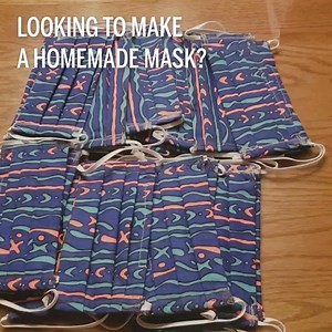 6.8K views · 125 reactions | Waiting for those masks you ordered to be delivered? Have access to a sewing machine? See how Laura Stursberg, a graduate student at Boston University's Sargent College of Health & Rehabilitation Sciences, sews a homemade mask. | Boston University | Facebook