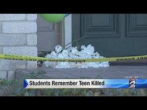 Students remember teen killed in double murder-suicide