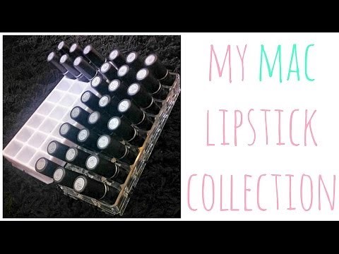 ♡ My MAC Lipstick Collection with Swatches & Favorites! | GettingPretty