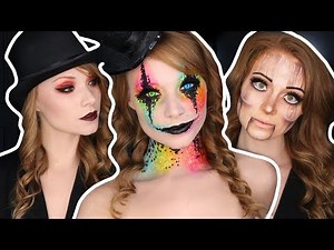 3 Last Minute Halloween Makeup Looks Using Only Beauty Products